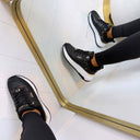 GUESS FACTER SNEAKER FLFFACELE12 - BLACK