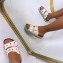 NEW GESP SLIPPER 20-393 - WHITE