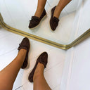 ANNE FRINGE INSTAPPER AQ212 - BROWN