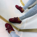 GUESS LOGO SNEAKER FLFJARFAL12 - WINE