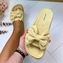 DUBBELE STRIK SLIPPER 3890 - YELLOW