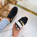 SPARKLING SNEAKER 21-Q119 - BLACK