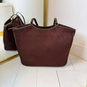 LIU JO FERIELLE SHOPPING BAG AF6117/T711A - DEEP BROWN