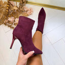 CLASSIC HEEL DES610 - WINE/SUE