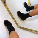 SPARKLE BOOT HB-317 - BLACK