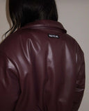 UNIQUE THE LABEL SEMMI BOMBER DEEP BERRY