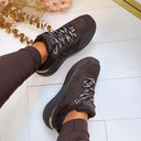 GUESS TEDDY SNEAKER FLFFA2LEA12 - BROWN