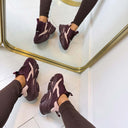 STEVE MADDEN POSSESSION-E SNEAKER 0033 - WINE/PINK
