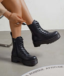DEMI BOOT RXJ-242 - NOIR