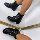 DOUBLE ZIP BOOT A-271