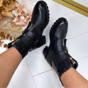 DOUBLE ZIP BOOT A-271