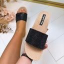 SPARK PLATEAU SLIPPER X19-PL - BLACK