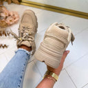 GUESS BEDEL SNEAKER FLFIRRSUE12 - NATU