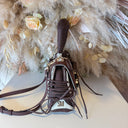 STEVE MADDEN BDIEGO-M BAG 1493 - CHOCOLATE/GOLD
