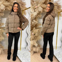 GUESS DAISY CROPT LOGO JACKET W5BL43W2902