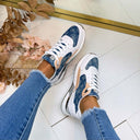 GUESS DENIM LOGO SNEAKER FLJM20DEN12 - WHBLU