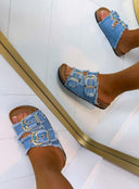 *SALE* DENIM SLIPPER LS-625