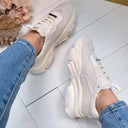 STEVE MADDEN POSSESSION-E SNEAKER 0033 - SILVER COIN