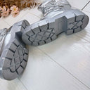**DEFECT** MOON BOOT DES838 SILVER MAAT 37