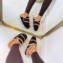 STEVE MADDEN BOMB-SM PANTOFFEL 6024 - CHO BRN SUEDE