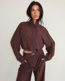 UNIQUE THE LABEL GIGI JACKET CACAO