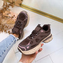 NEW SNEAKER C3965 - BROWN