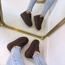 PLATEAU LACE SNEAKER PC308 - BROWN