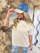 GUESS DENIM BASEBALL CAP AW5505COT01 BUD - BLUE