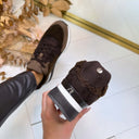 LA STRADA TEDDY SNEAKER 2503951 - 2225 - TAN/BROWN MICRO+FUR