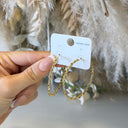 SWIRL EARRING SS-0052 - GOLD