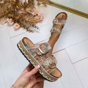 PRETTY GESP SLIPPER LX-9631 - BEIGE