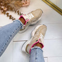 INSPIRED SNEAKER 8-541 PINK