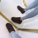 PLATEAU LACE SNEAKER PC308 - BROWN