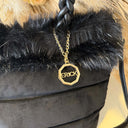FURRY SHOPPING BAG EC60317 - BLACK