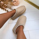REAL LEATHER PANTOFFEL 2522 - BEIGE
