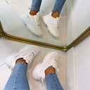 STEVE MADDEN POSSESSION-E SNEAKER 0033 - WHITE