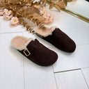 **LAATSTE MAAT 40** PANTOFFEL L-77 - BROWN