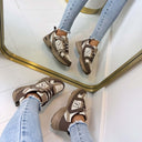 NADINE SNEAKER 5501 - KHAKI