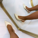 SMALL PRETTY HEEL 9795 - YELLOW
