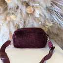 FRINGE BAG EC60313 - WINE/RED