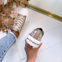 GUESS BEAUTY SNEAKER FLTC3YFAL12 - TAUPE