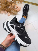 CHUNKY SNEAKER A88-229 - BLACK