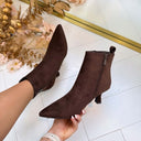 ERICA HEEL 00-017 - BROWN