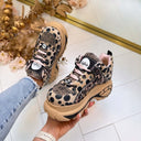 BUFFALO 1339-14 SNEAKER 16459 - CREAM/BLACK