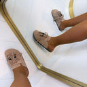 FRANSEN-SLIPPER AM332 - KHAKI