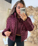 GUESS BESTSELLER LOGO JACKET W6BL56W4195 - G596 BORDEAUX