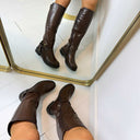 BIBI LEATHER LOOK LAARS DES8078