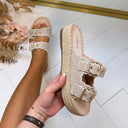 WAVE SLIPPER 3883 - KHAKI