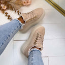 ZARA SNEAKER Y252 - KHAKI