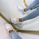 NANA SNEAKER B-906 - WHITE/GREY